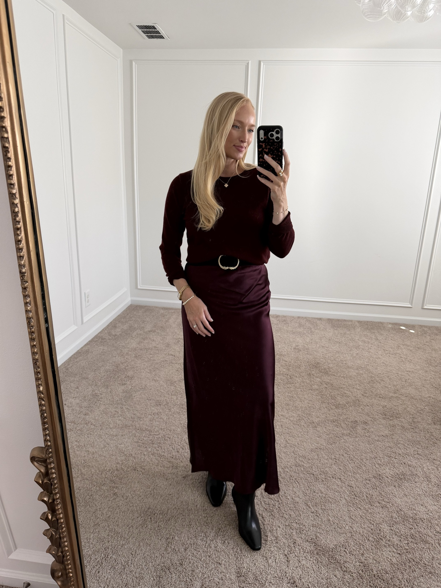 I think I’m wearing this for Thanksgiving! I need to pick two outfits because we have plans for both sides of the family. My parents usually either going Tim’s family or they’re traveling.. but this year I’m hosting them! I’ll also link the dresses the girls are wearing that will coordinate. Wearing a size small! This outfit also works as a chic holiday outfit

#LTKHoliday #LTKSeasonal