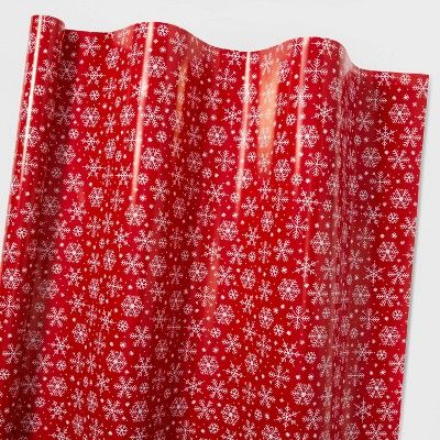 155 sq ft Snowflakes Gift Wrap - Wondershop&#8482; | Target