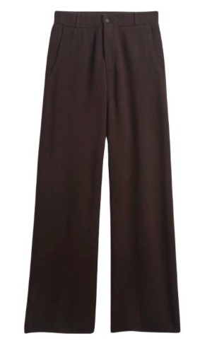 brown sweater dress pants from GAP
