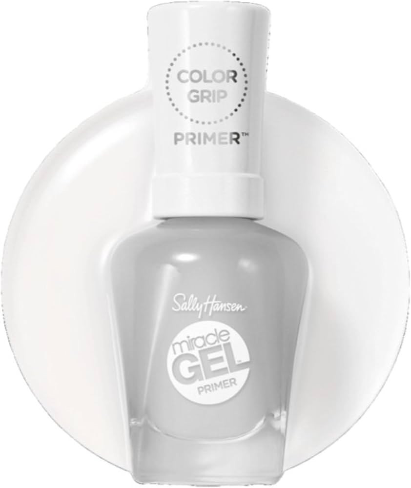 Sally Hansen Miracle Gel Nail Polish Color Grip Primer and Base Coat| Salon Quality, Gel-Like For... | Amazon (US)
