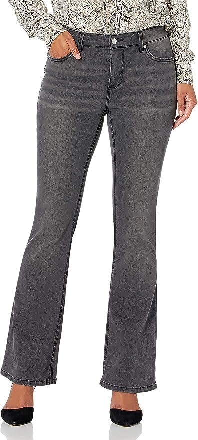 Gloria Vanderbilt Women's Generation Midrise Kick Boot Cut Jean | Amazon (US)
