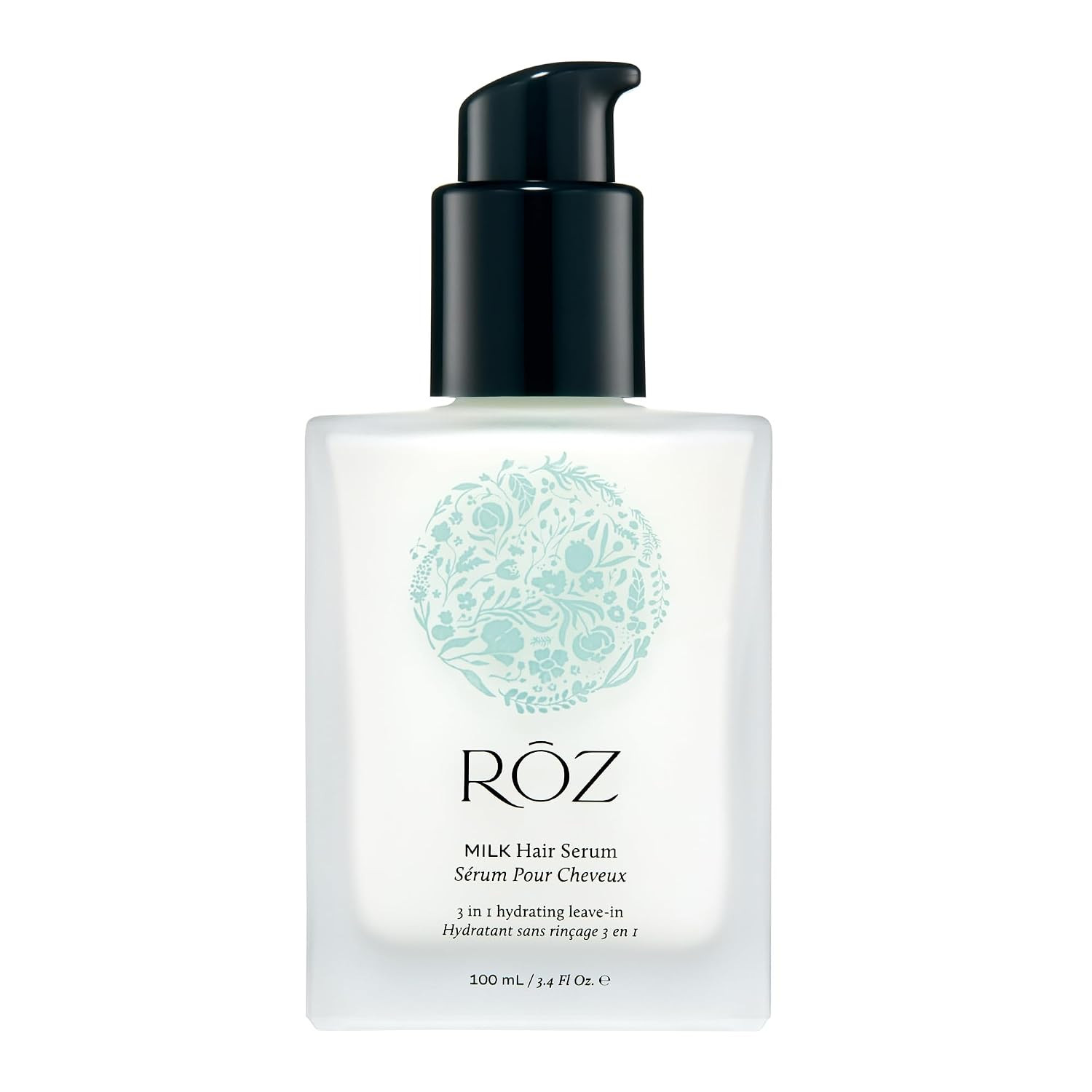 RŌZ Milk Hair Serum - Versatile 3-in-1 Leave-In for All Hair Types, Hydrates & Smooths, Frizz-Free Styling, Rich in Natural BotaniComplex™, Silicone-Free & Vegan. 3.4 fl. oz. / 100 ml | Amazon (US)