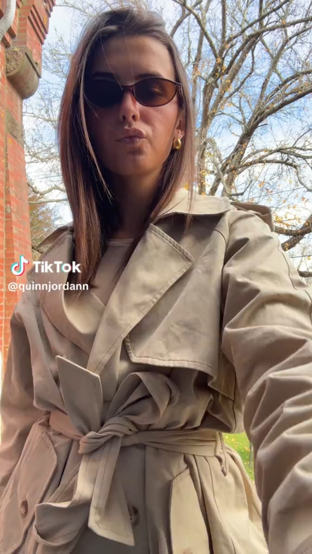 Cutest edikted trench coat - use code
QUINJD10 for $ off 
#ootd#trenchcoat 

#LTKootd #LTKgrwm #LTKdayinmylife