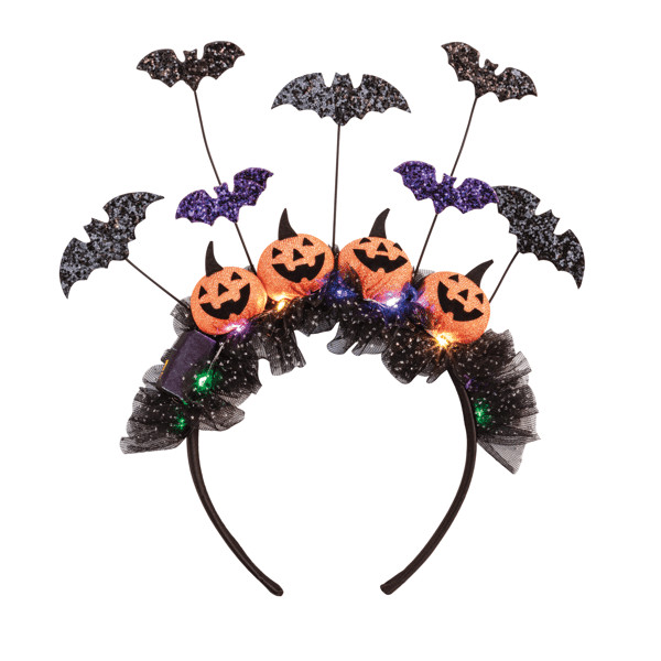 Pumpkins Light Up Halloween Headband | Mud Pie