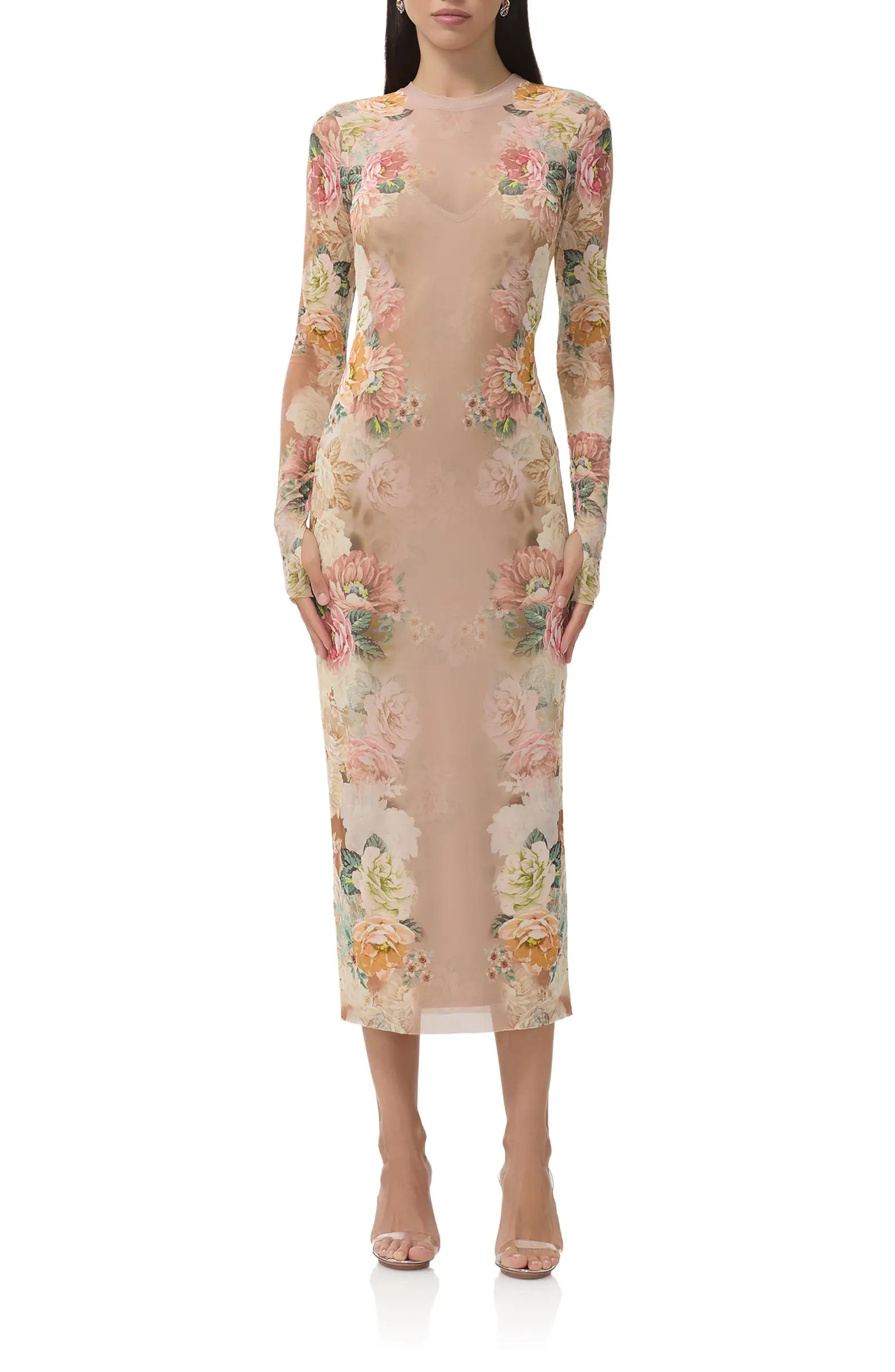 Ashland Long Sleeve Midi Dress | Nordstrom