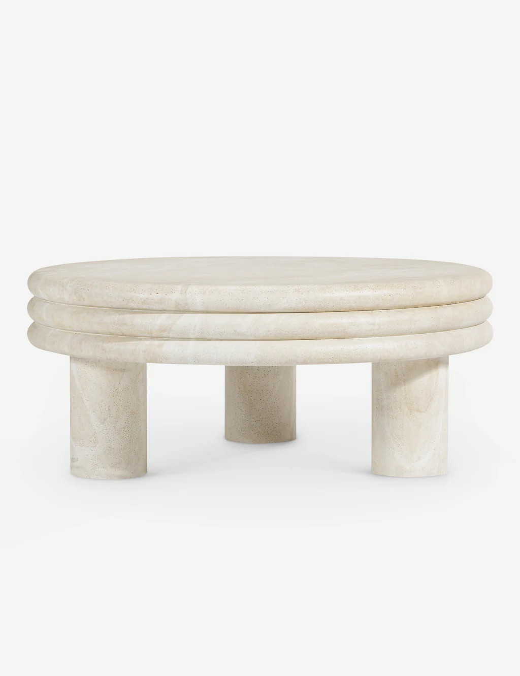 Brittny Round Coffee Table by Button Atelier x Co.House Designs | Lulu and Georgia 