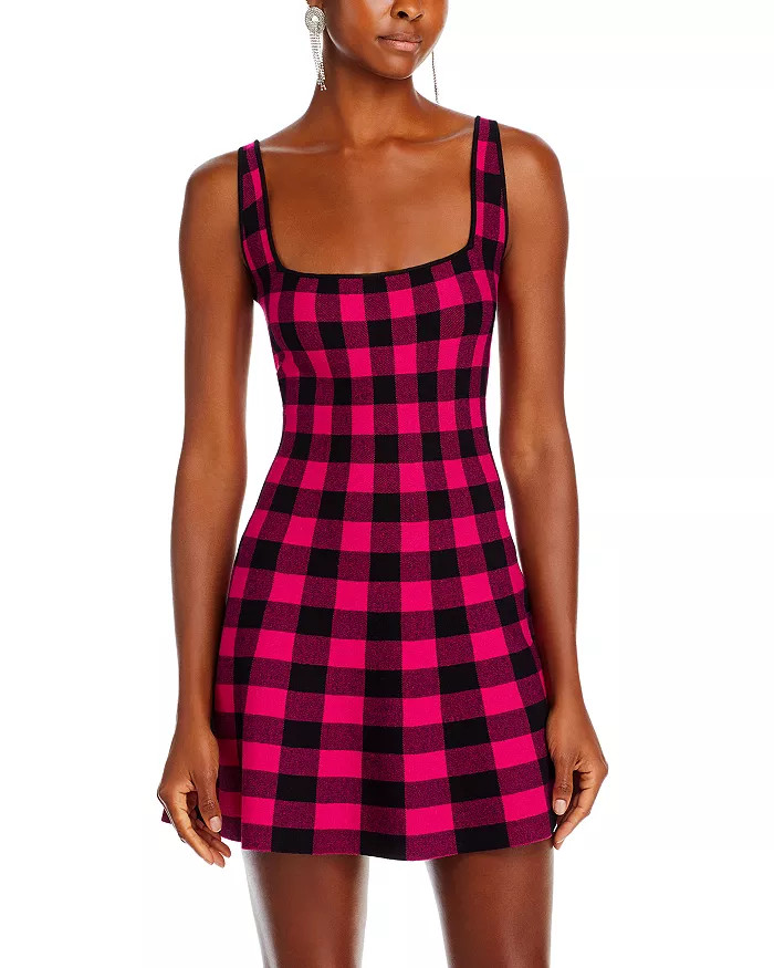 Fit and Flare Plaid Dress - 100% Exclusive | Bloomingdale's (US)