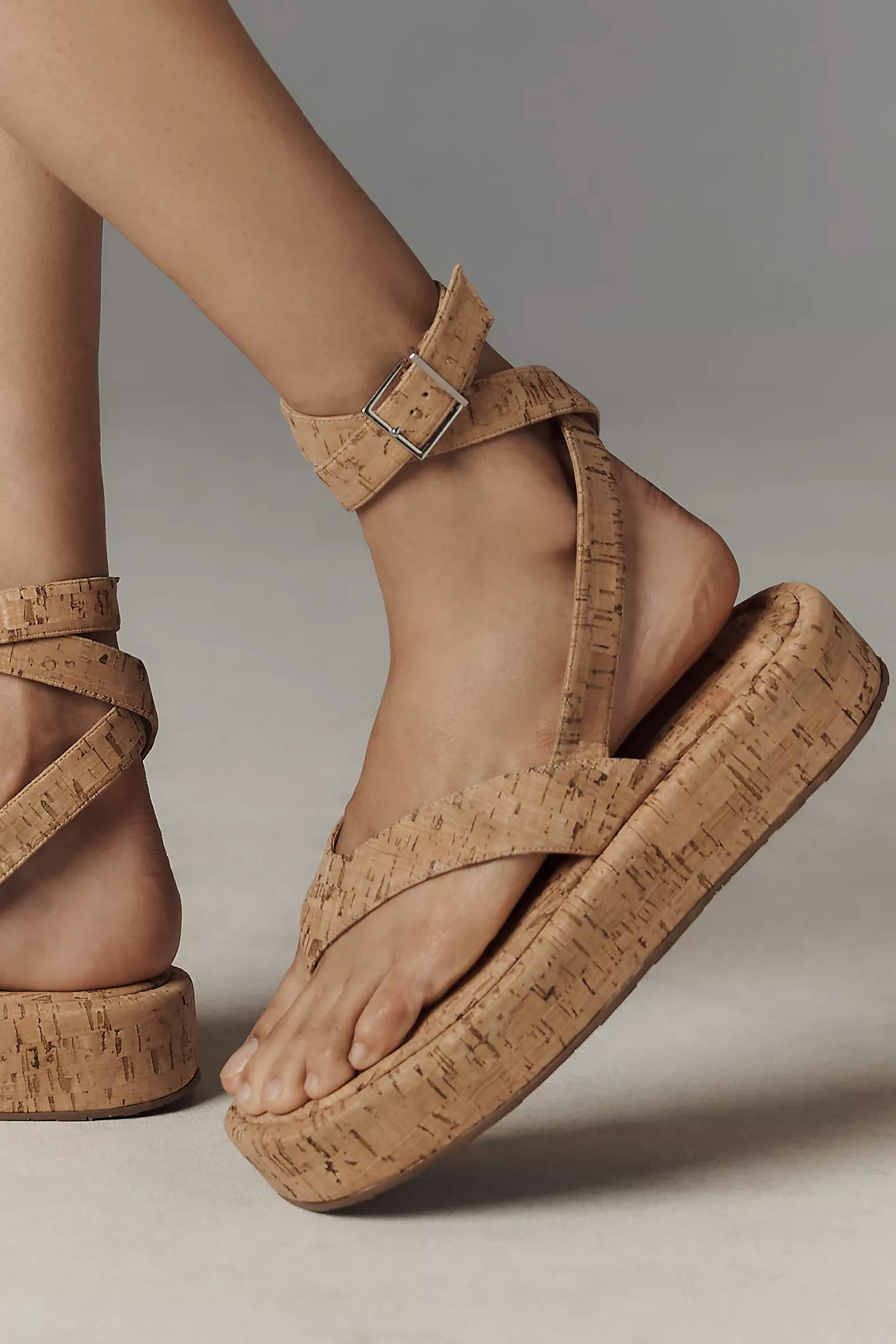 Schutz Tessie Strappy Platform Sandals | Anthropologie (US)