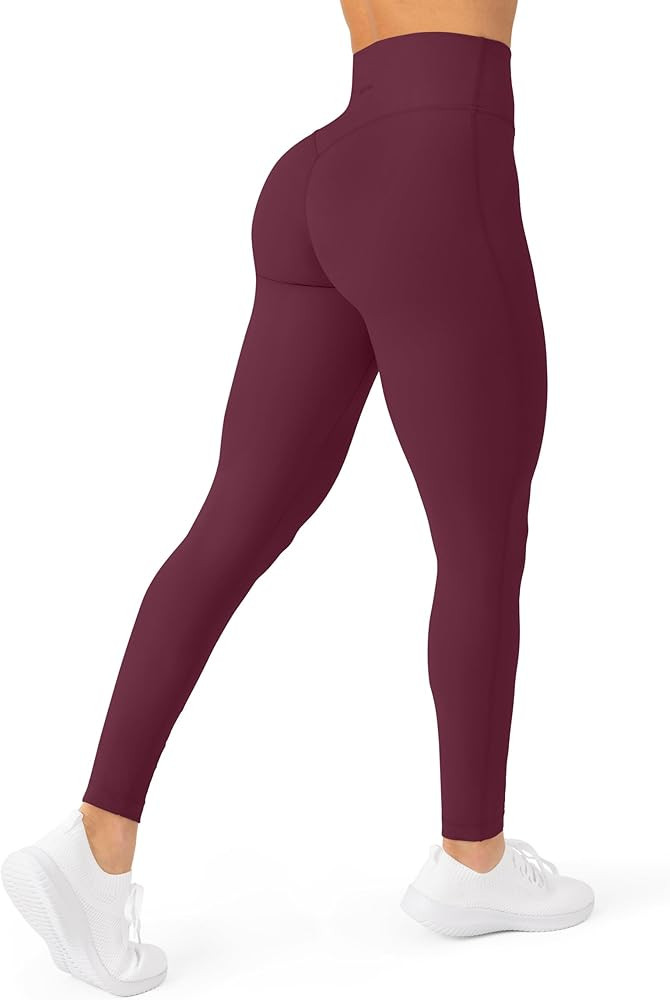 PAVOI ACTIVE Buttery Soft Workout Leggings for Women - High Waisted No Front Seam Gym Leggings Yo... | Amazon (US)