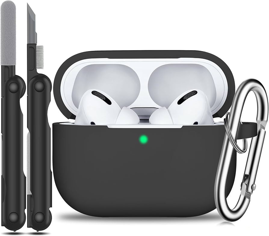 R-fun AirPods Pro Case Cover with Keychain, Full Protective Silicone Skin Accessories for Women M... | Amazon (US)