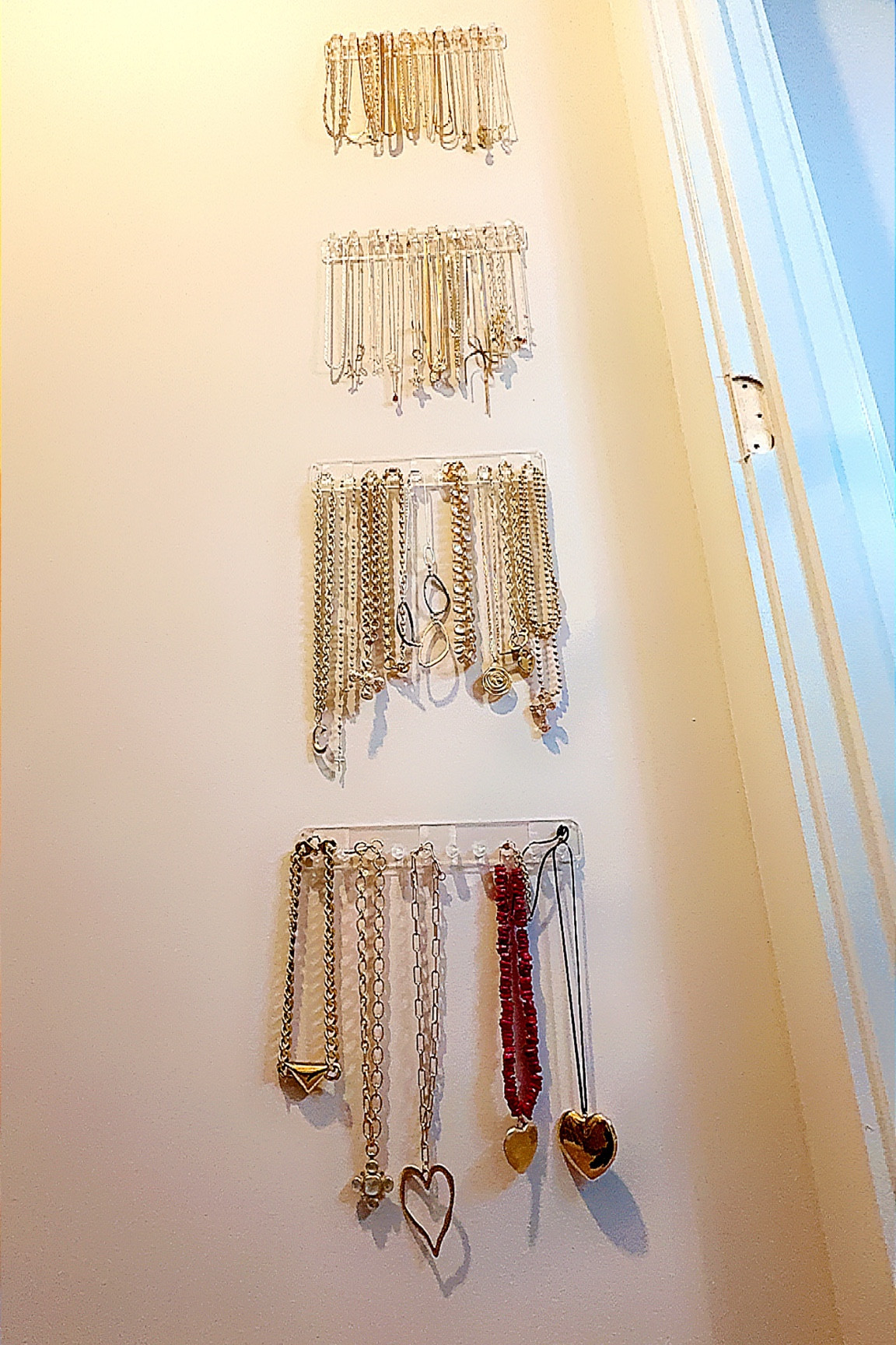 Necklace organizer ✨