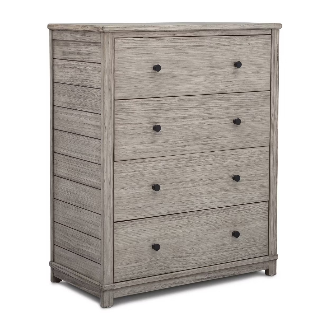 Simmons Kids' Monterey 4 Drawer Chest with Interlocking Drawers - Rustic White | Target