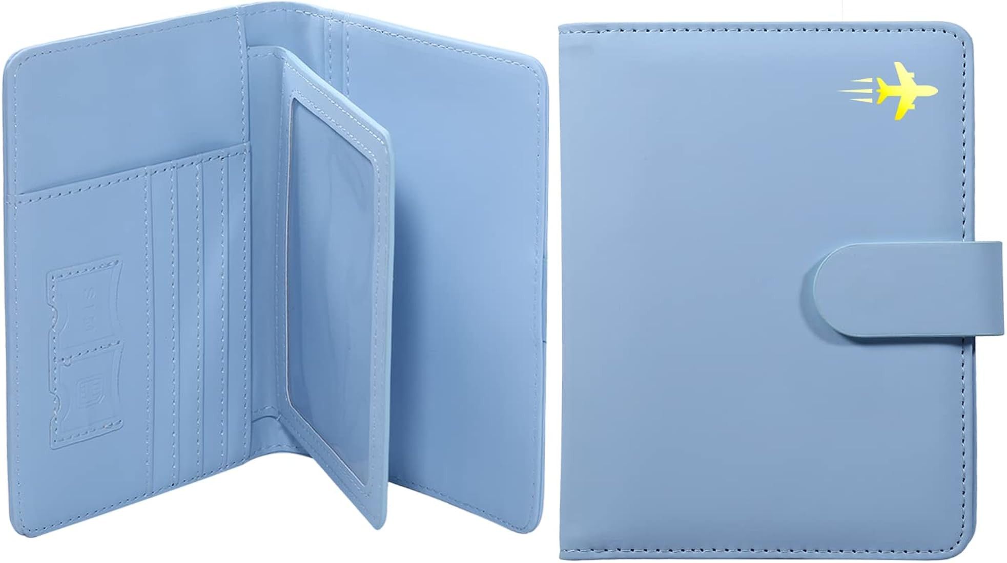 Passport Holder Passport Wallets, Upgraded Passport Holder Card Slots, RFID Waterproof Travel Wal... | Amazon (US)