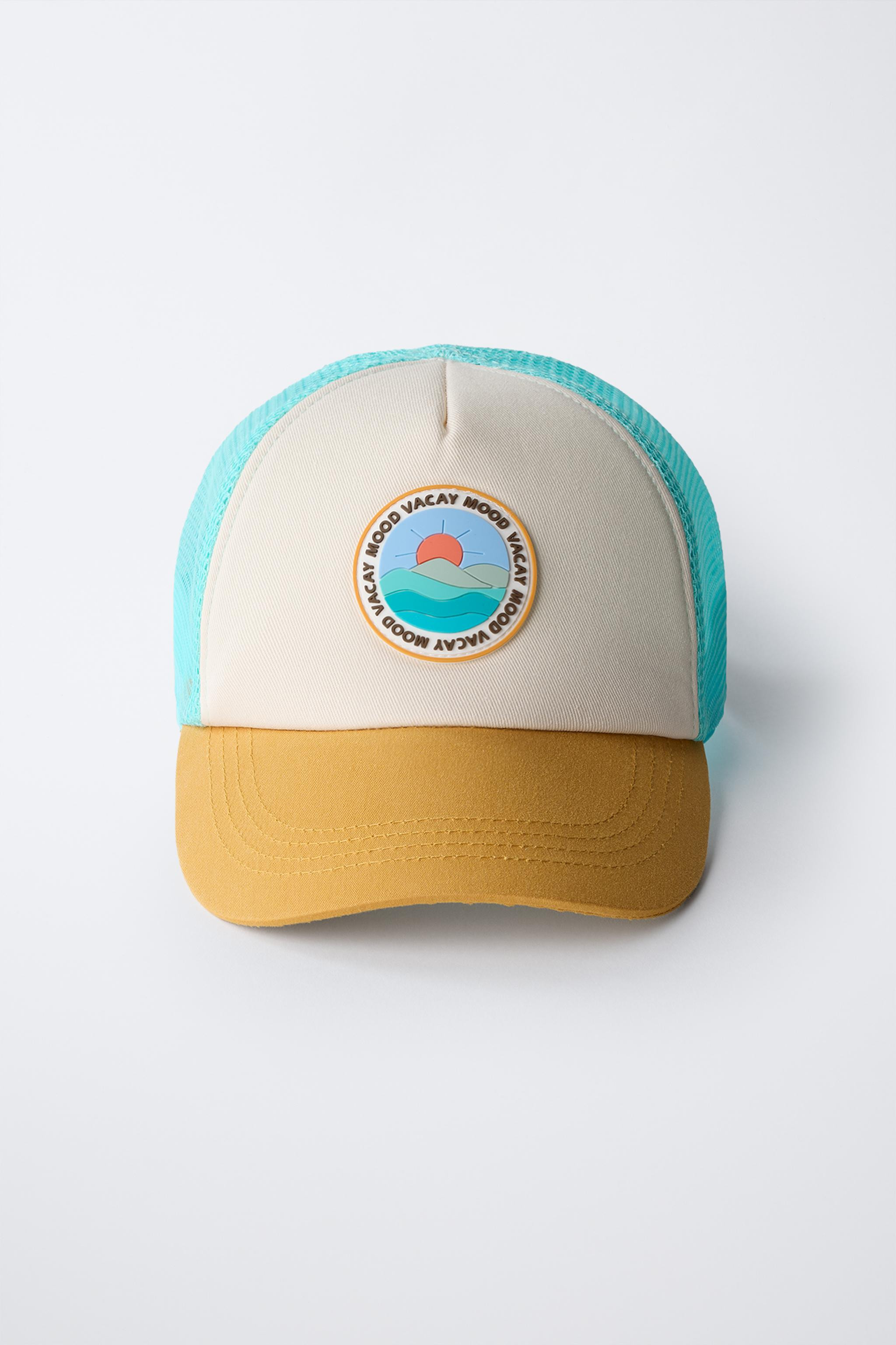 RUBBER PATCH TRUCKER CAP | Zara US