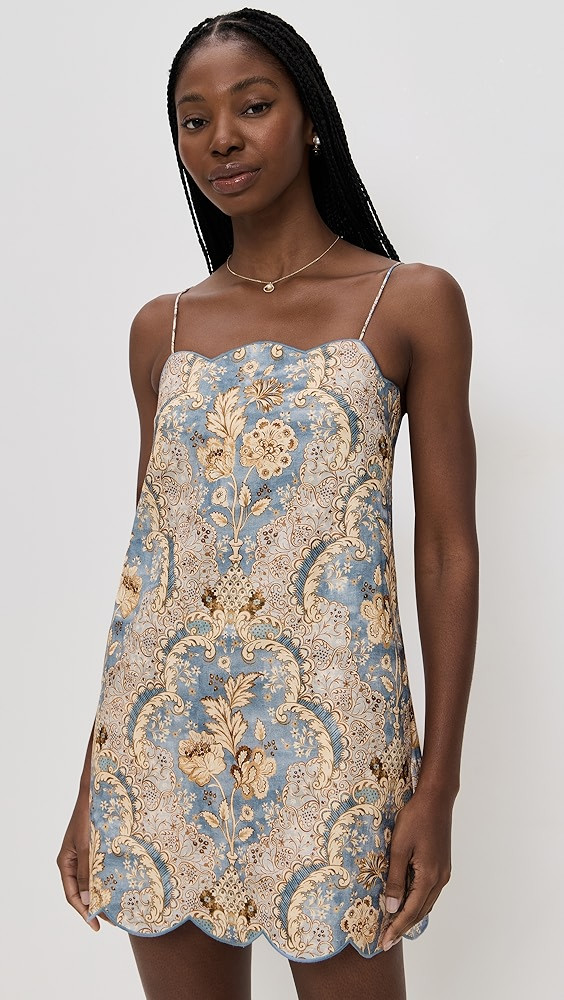 Daylight Scallop Mini Dress | Shopbop