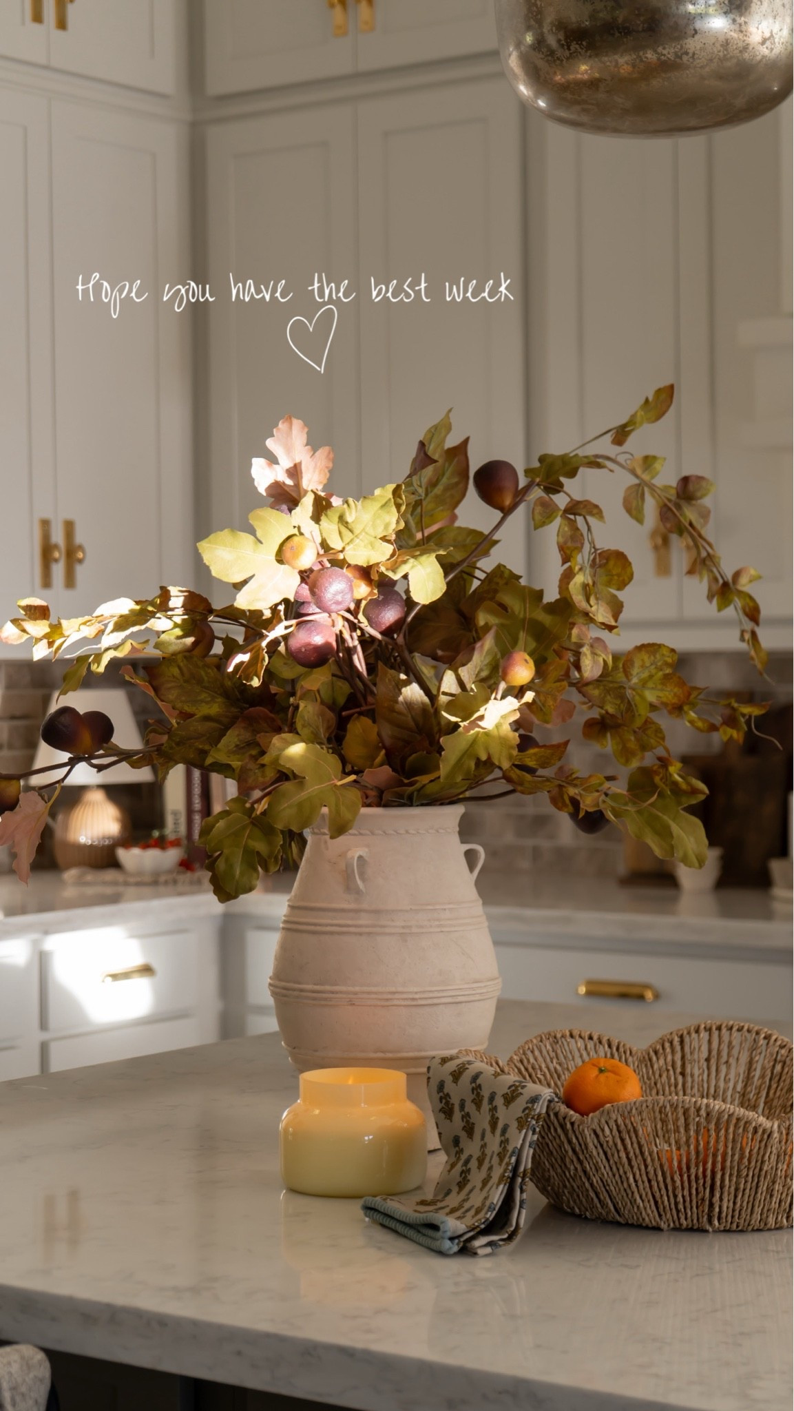 A sunny kitchen styling moment 🤎✨

#LTKHome #LTKSeasonal #LTKSaleAlert