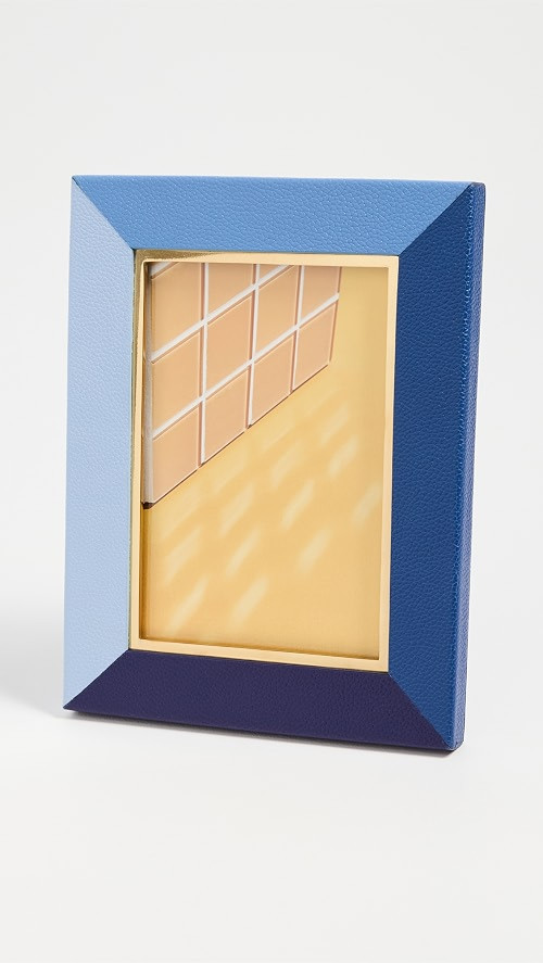 Jonathan Adler Perimeter Leather Frame | SHOPBOP | Shopbop