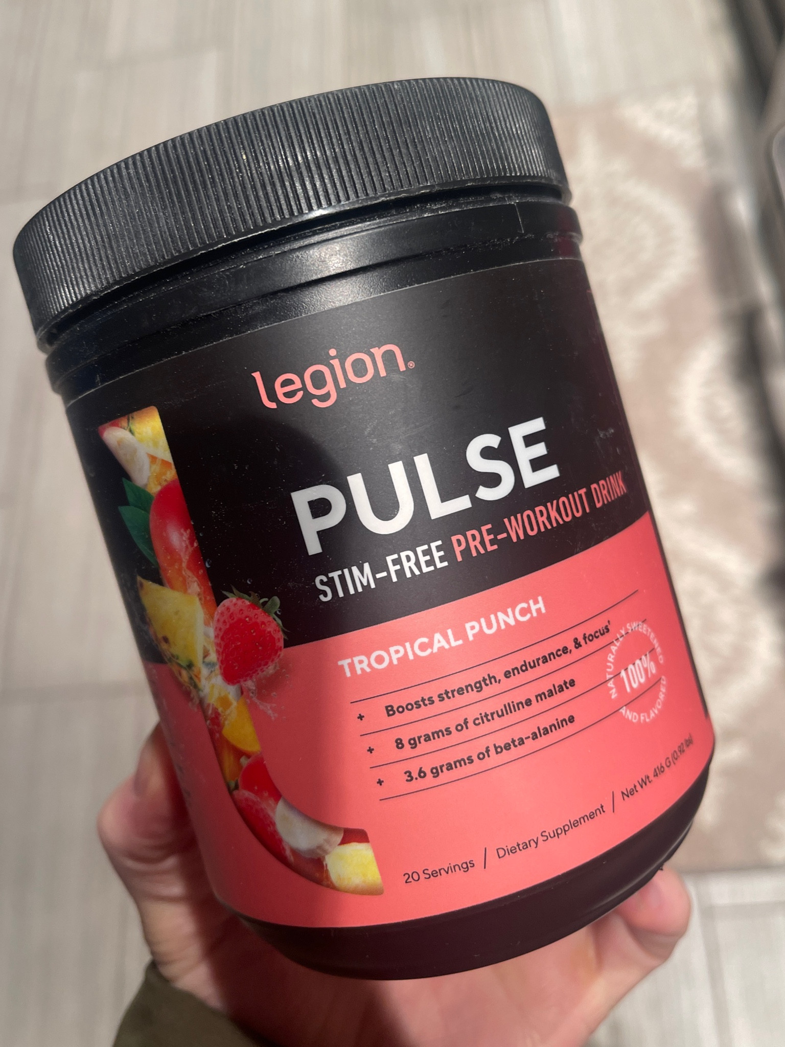 A cleaner stim free pre workout! I love this brand as it’s a cleaner brand without all the junk! No stim pre workout. Now that I’m doing no caffeine for 30 days.  Fruit punch is my ❤️ flavor. 

#LTKfit #LTKunder50