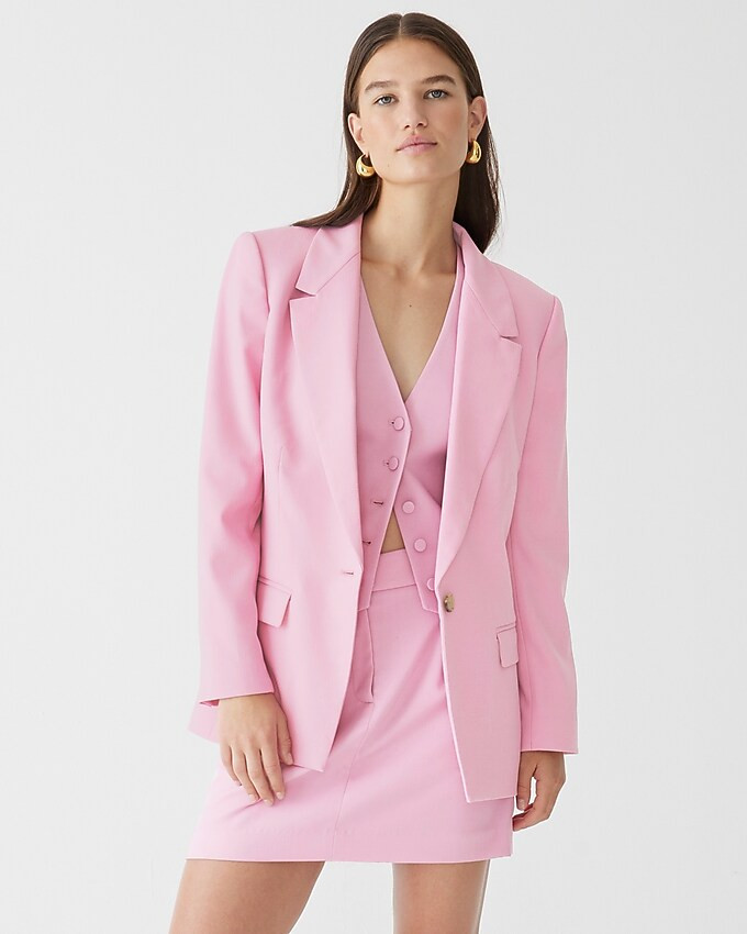 Willa blazer in Italian city wool blend | J. Crew US