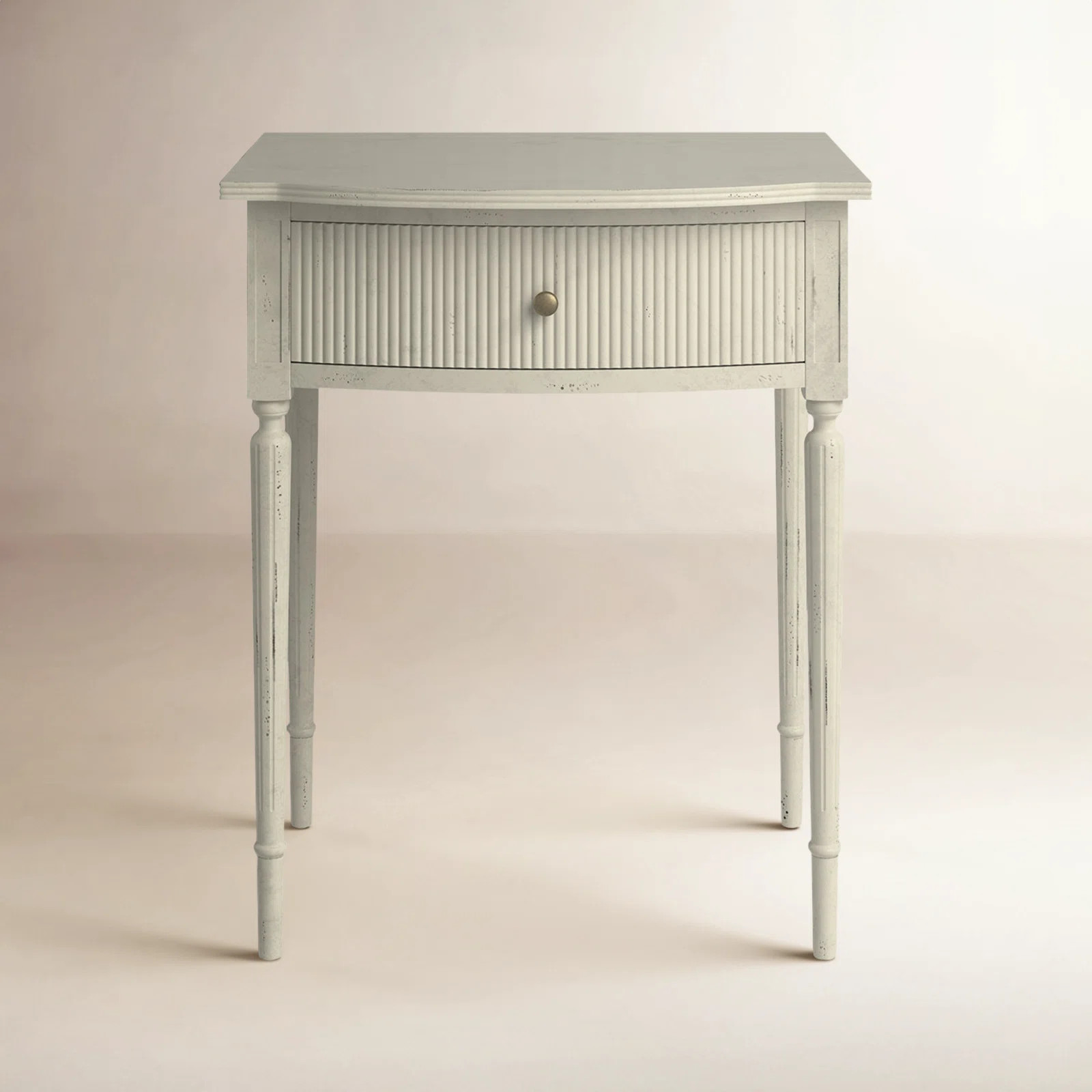 Amarine Solid Wood Side Table with Storage | Wayfair North America