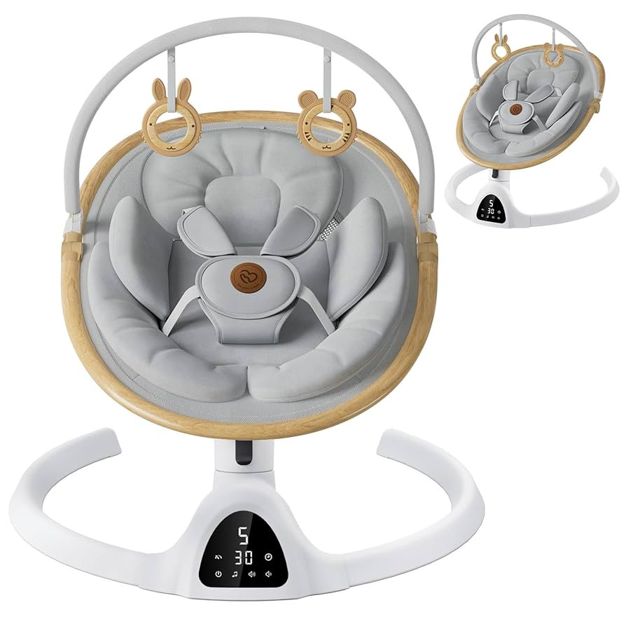 Baby Swings for Infants, Fasonbaby Bluetooth Infant Swing with Music Speaker with 3 Seat Position... | Amazon (US)