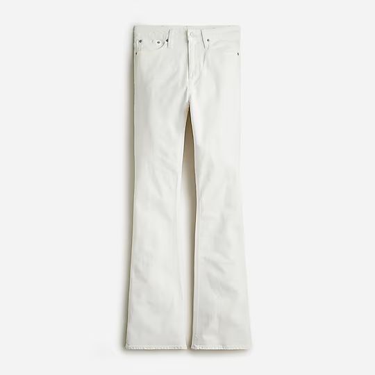 Skinny flare jean in White wash | J.Crew US