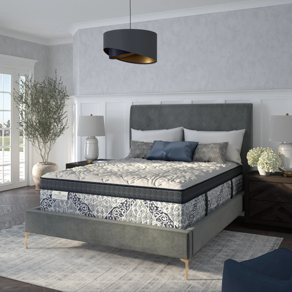 Kingsdown Passions Kelbrooke 16" Ultra Plush Euro Pillowtop Hybrid Mattress | Wayfair North America