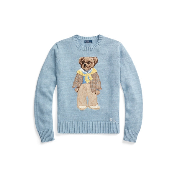 Polo Bear Cotton Crewneck Jumper | Ralph Lauren (UK)