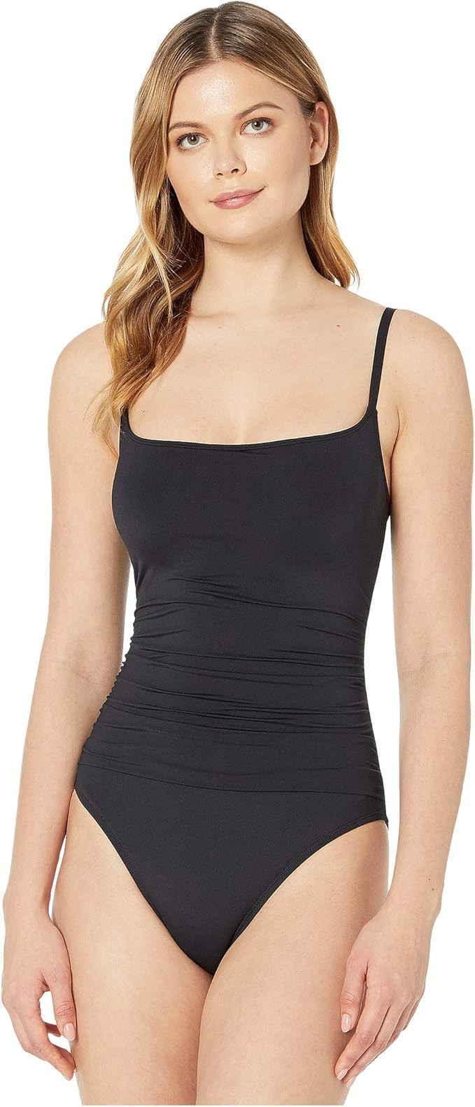 La Blanca Women's Island Goddess Rouched Body Lingerie Mio One Piece Swimsuit | Amazon (US)