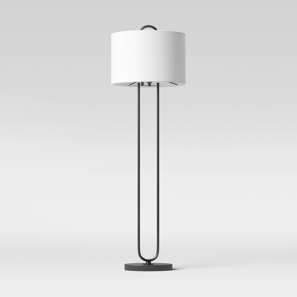 Floor Lamp Black Iron (Includes LED Light Bulb) - Threshold™ | Target