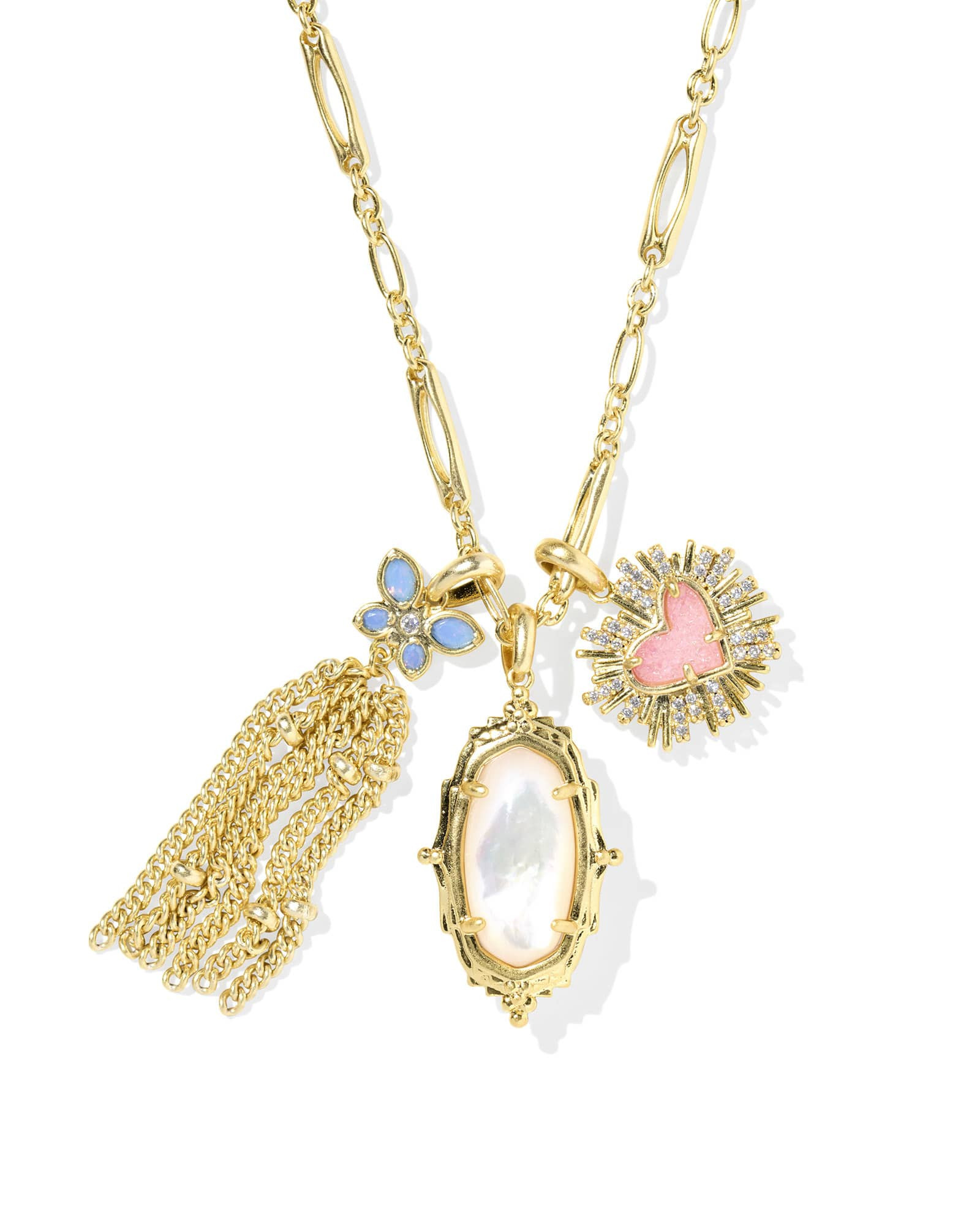 Dolly Parton x Kendra Scott Ari Heart Gold Butterfly Charm Necklace | Mix | Kendra Scott