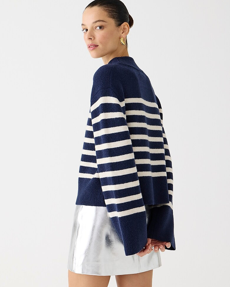 Chunky crewneck sweater in Supersoft yarn | J. Crew US