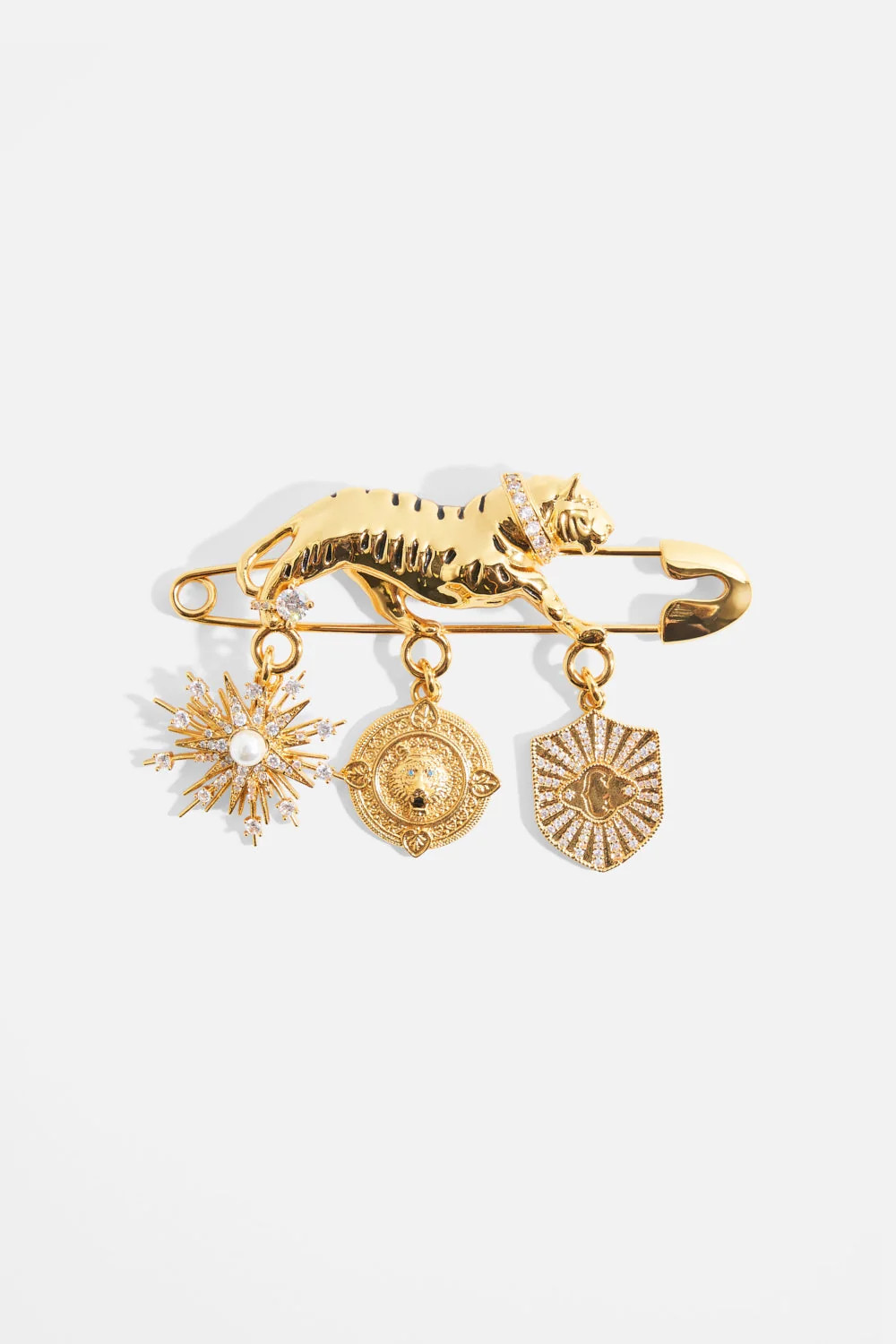 The Gold Palais Aetheria Pendant Brooch | CAMILLA US | Camilla US