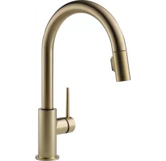 Delta Trinsic Pull-Down Kitchen Faucet with Magnetic Docking Spray Head - Includes Lifetime Warra... | Build.com, Inc.