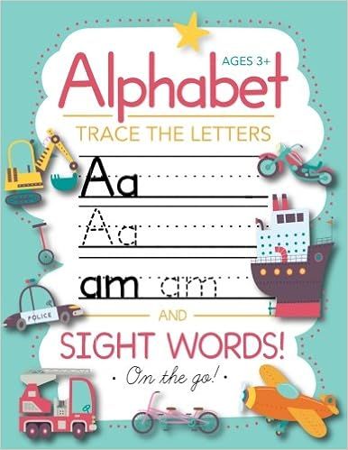 Trace Letters Of The Alphabet and Sight Words (On The Go): Preschool Practice Handwriting Workboo... | Amazon (US)