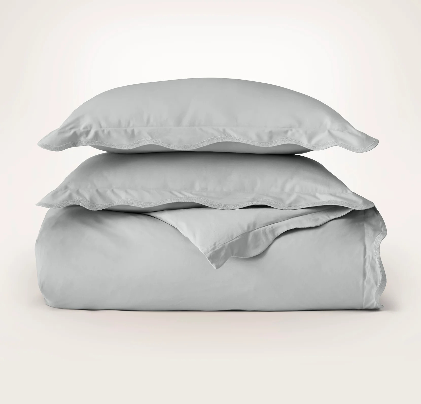 Percale Embellished Duvet Set | Boll & Branch