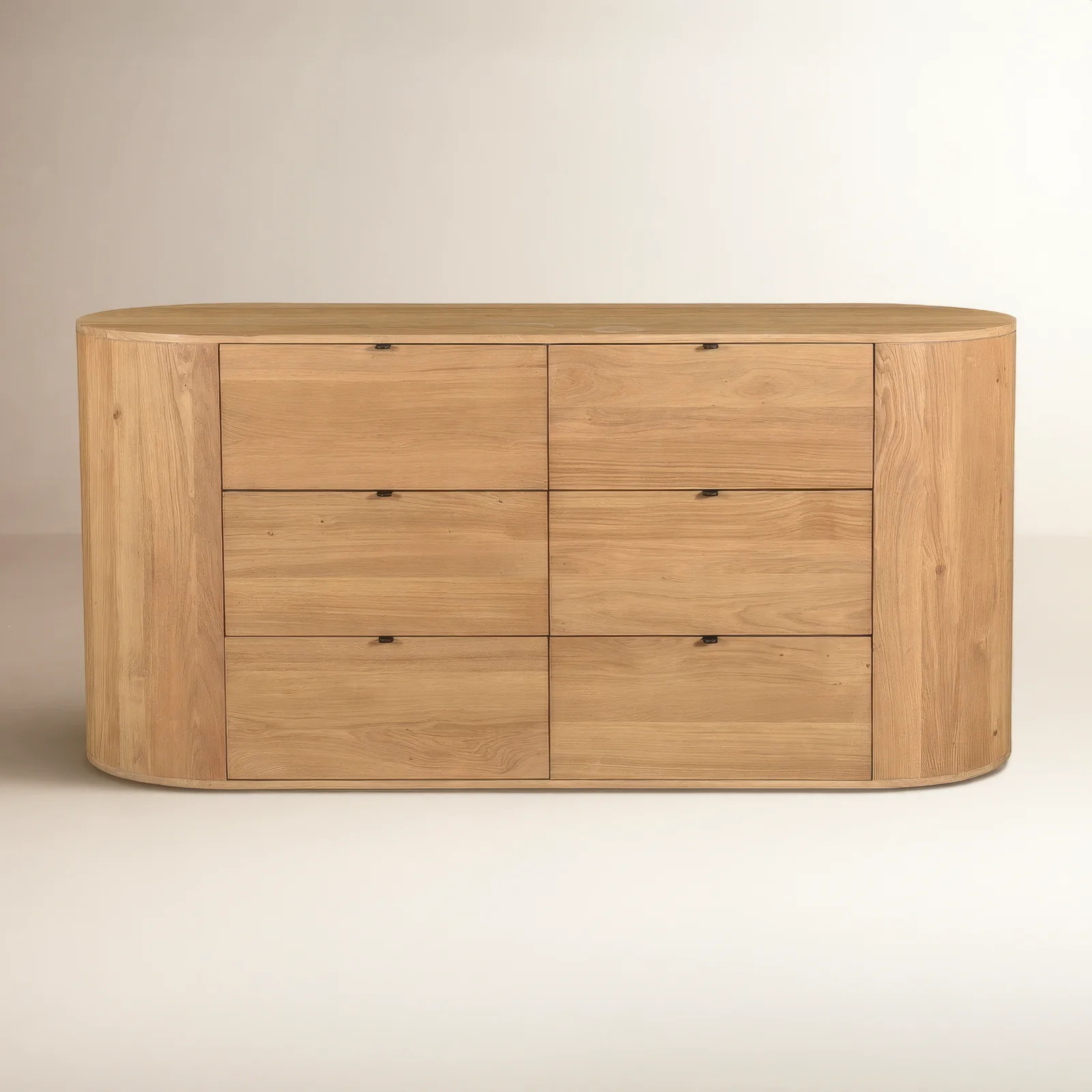 Joss & Main Element 66" W Solid Oak 6-Drawer Double Dresser & Reviews | Joss & Main | Joss & Main