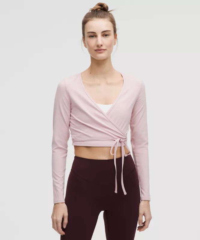 Nulu Long-Sleeve Cropped Wrap | lululemon (AU)