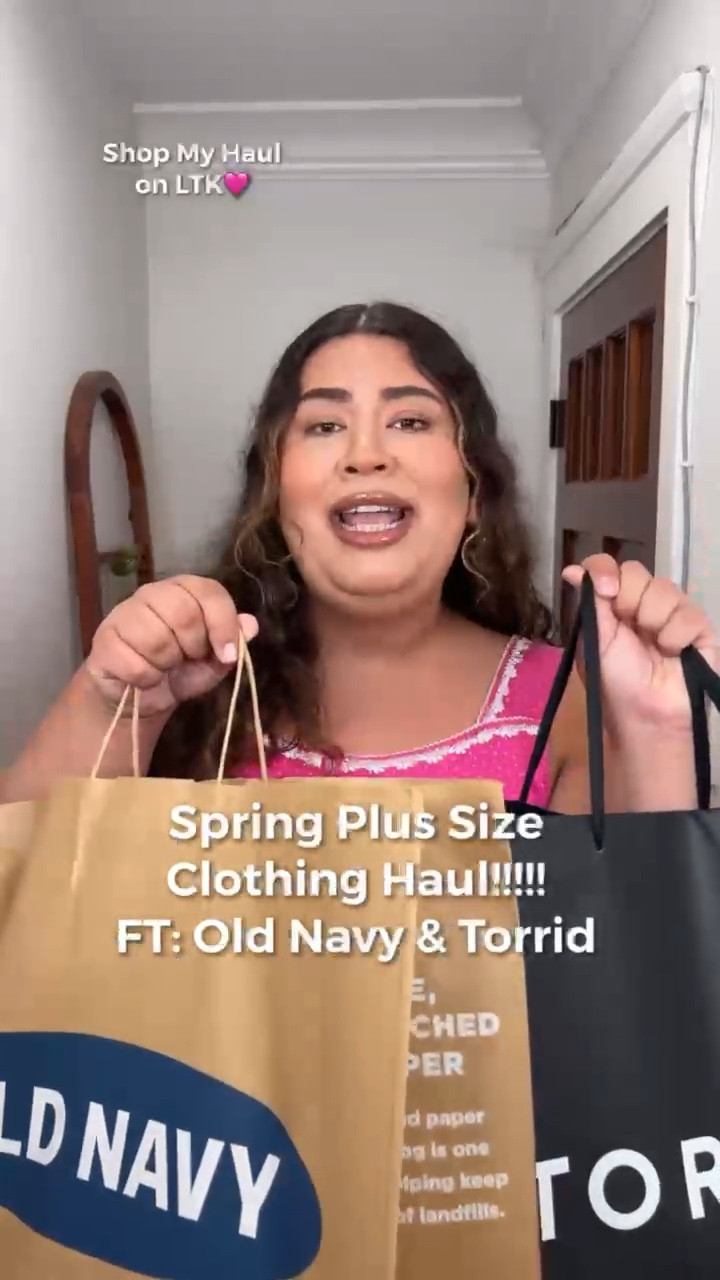 Spring Plus Size Haul 🌷@Torrid #oldnavy #plussizehaul #festivalseason #elevatedbasics

#LTKPlusSize #LTKootd #LTKFestival