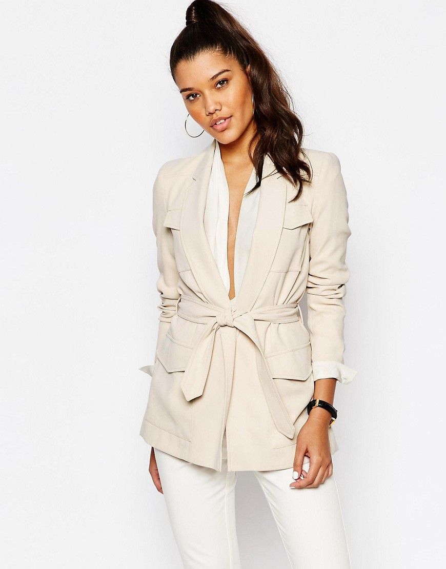 River Island Utility Belted Jacket | ASOS UK