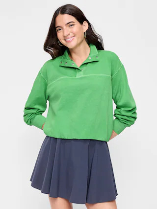 SoComfy Funnel-Neck Sweatshirt | Old Navy (US)