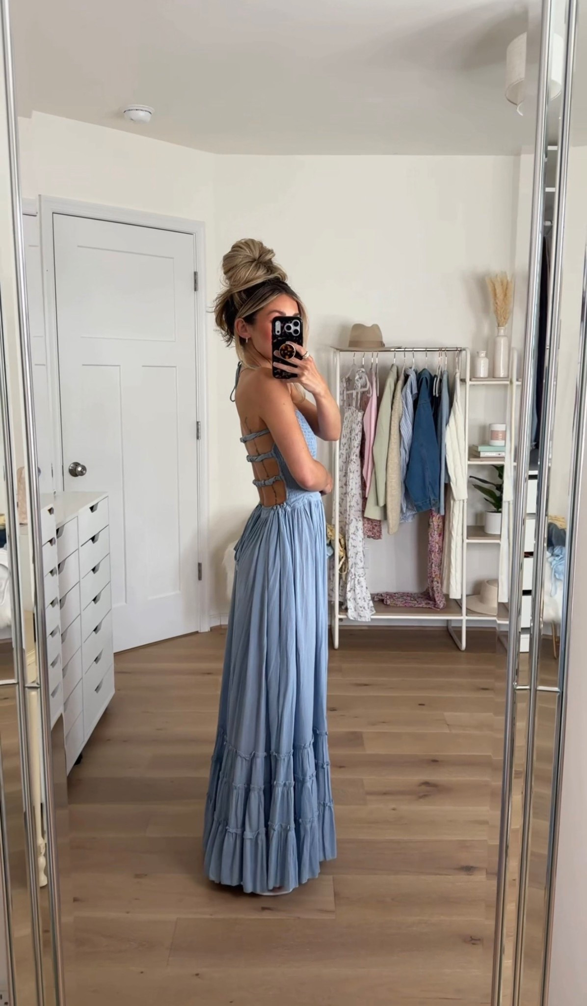 In loveeeeee with this maxi dress! I actually got this when I was pregnant and with the adjustable waist band it’s perfect for every season of life! I’m wearing the smallest size 

#LTKSeasonal #LTKPetite #LTKootd