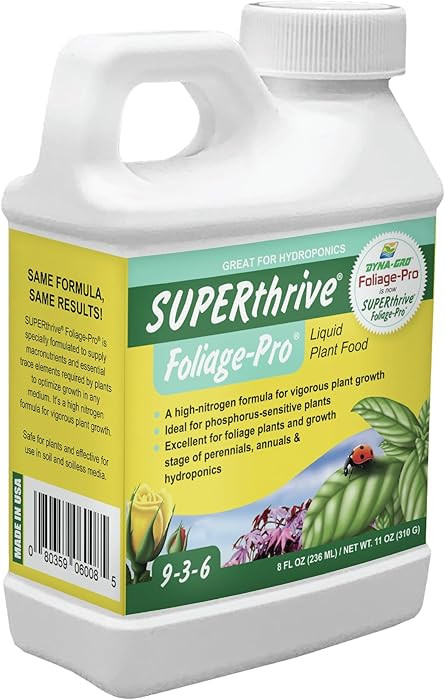 Dyna-Gro DYFOL008 Foliage Pro, White, 8 oz | Amazon (US)