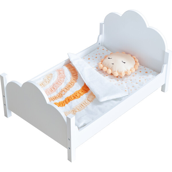 Sunshine and Rainbow Doll Bedding | Maisonette
