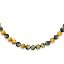 Color Semi-Precious Ball Bead Strand Necklace Beaded Toggle Clasp | Amazon (US)