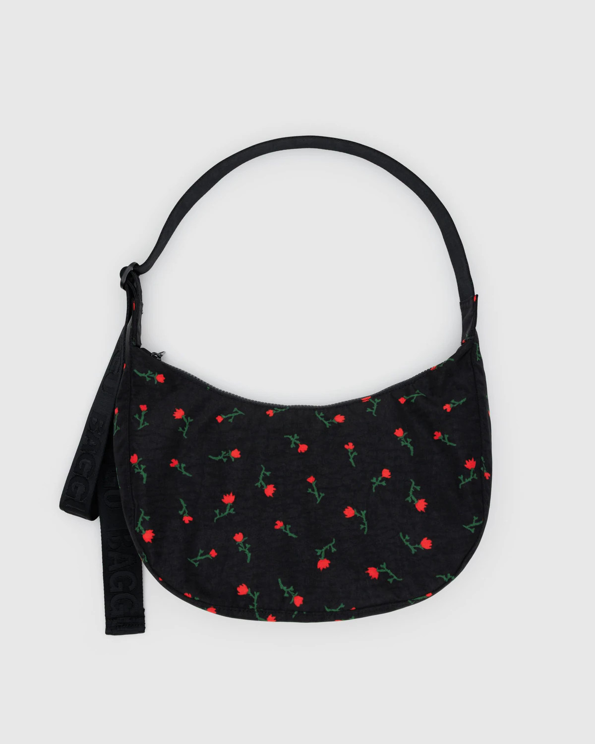 Medium Nylon Crescent Bag Painted Wildflower - Baggu | BAGGU