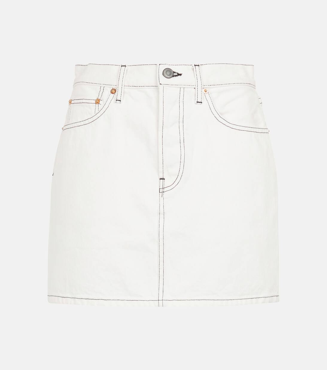 Denim miniskirt | Mytheresa (UK)
