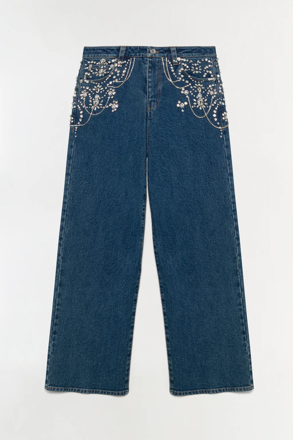 Jude Embellished Crop Jean | Simkhai