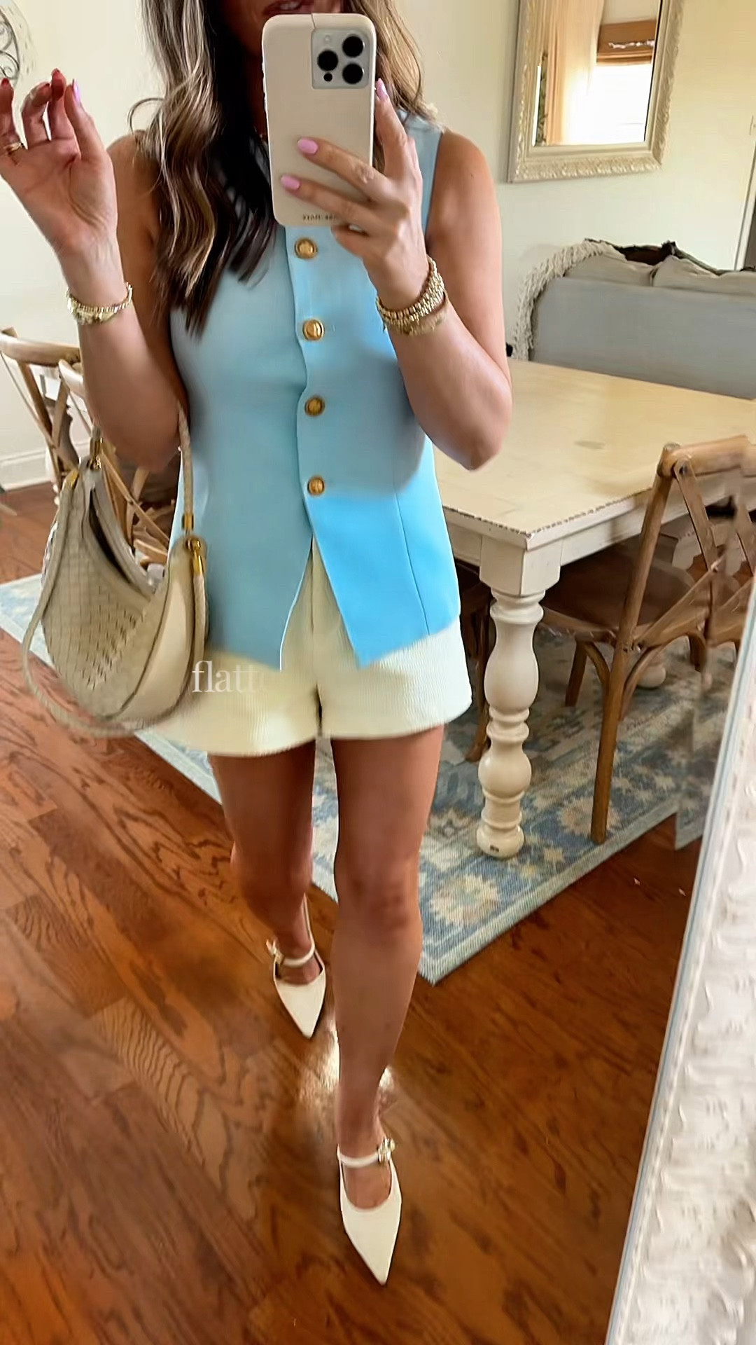 spring outfits 2026

This top makes you look instantly put together 💙

This is one of those pieces that makes it look like you put in effort… even when you didn’t 💙

The structured fit is so flattering and the gold buttons give it that elevated look without being too dressy

Perfect for everyday outfits, work, or dressing up denim

blazer vest women outfit
dressy casual tops for women
flattering structured tops

#preppystyle #momoutfits #springoutfits #tiktokshopspringglowup 
 @btfbm_us 
#creatorsearchinsights 

#LTKmomlife #LTKSeasonal #LTKootd