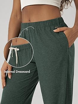 ODODOS Women's Performance Sweatpants - Ultra Soft odSTRATUM Tech Joggers Adjustable Mid Rise Pan... | Amazon (US)